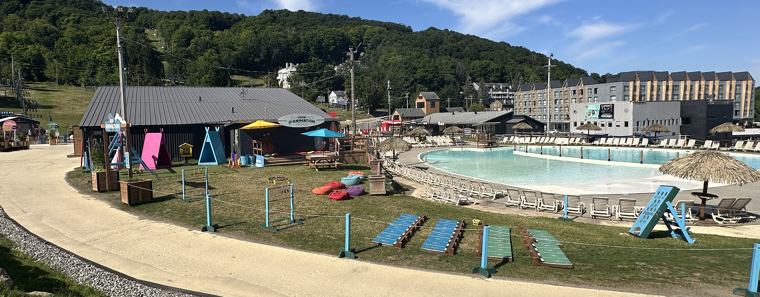 Animation zone Water Park Bromont