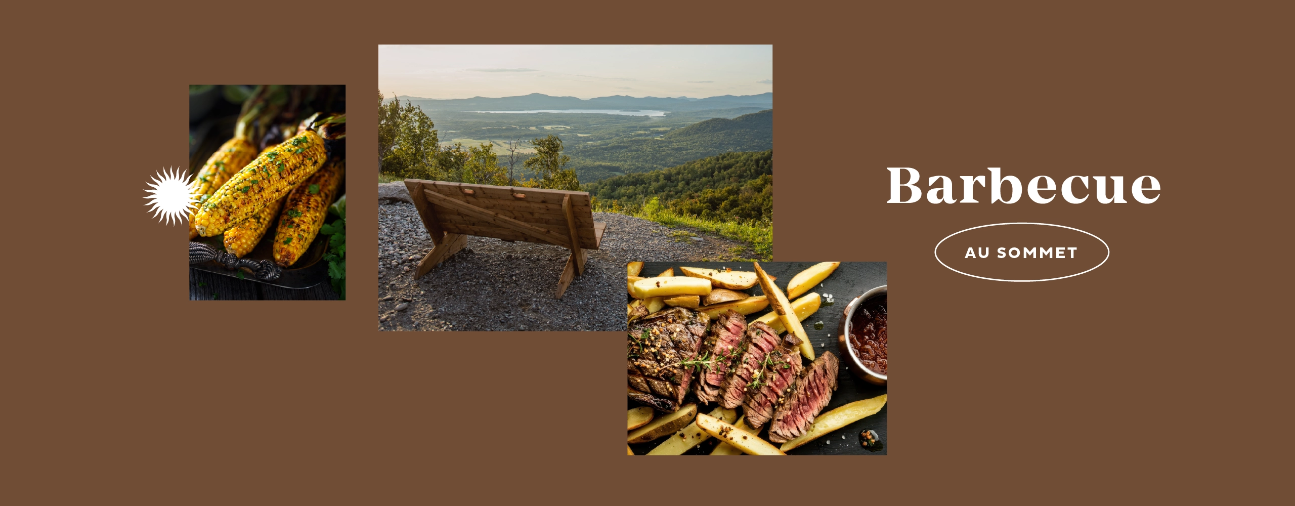 BBQ fête des pères sommet bromont
