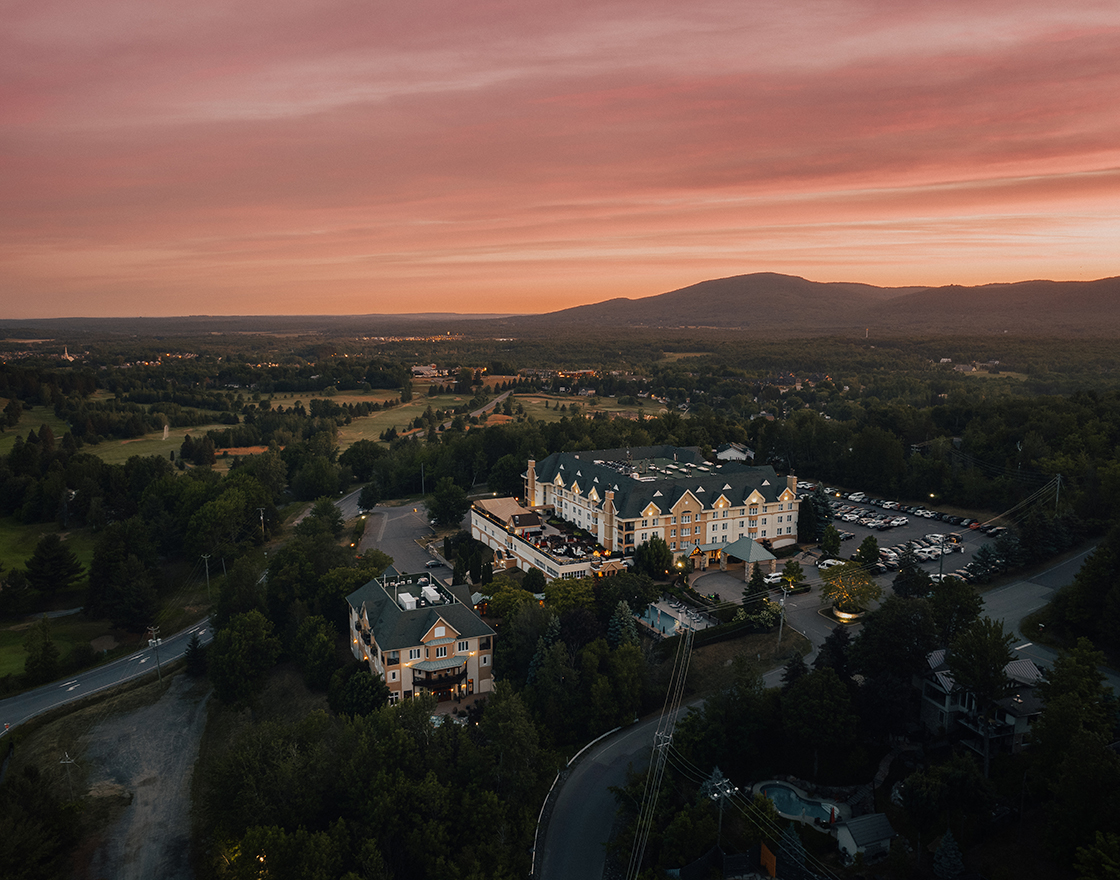 hotel bromont montagne
