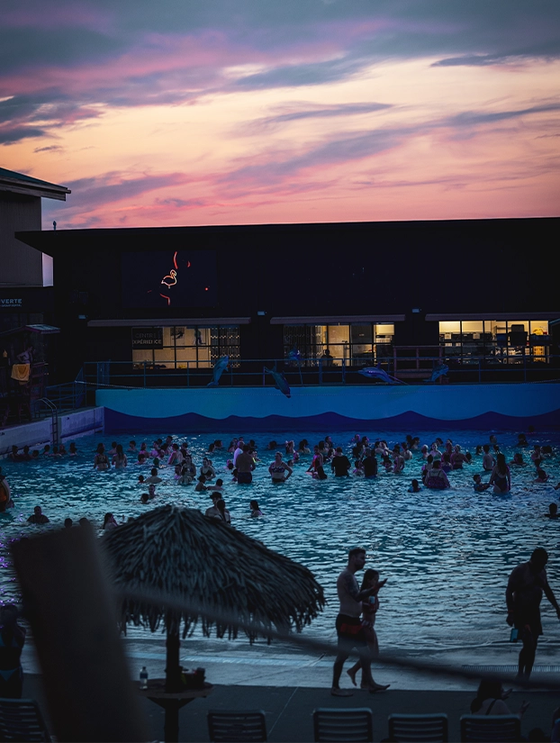 Water park event bromont
