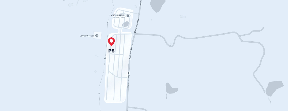 IMG-Stationnement-P5 Stationnement P5 Versant du lac bromont, montagne d'expériences