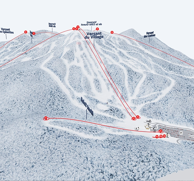 Carte-piste-620x580 carte des pistes ski bromont