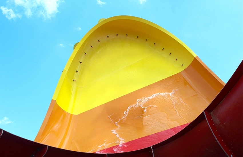 Ultra Splash slide without tubes or people