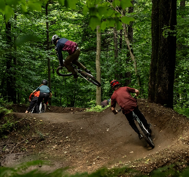 Maintenance of mountain bike trails