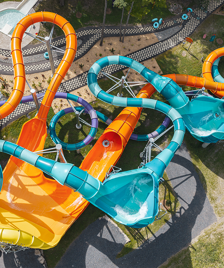 Three brand-new high-thrill water slides