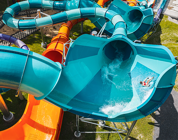 Super Plouffe Water Slide Bromont